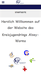 Mobile Screenshot of kreisjugendring-alzey-worms.de